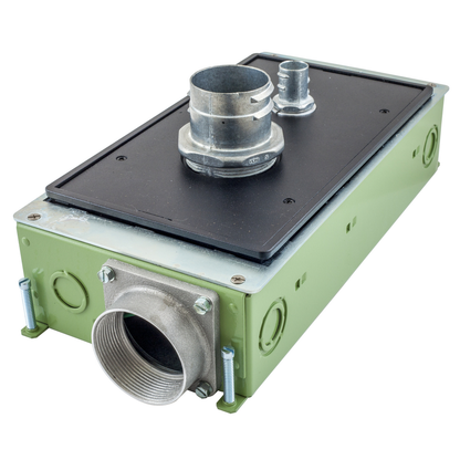 2" Threaded Hub, Cast Zinc Alloy