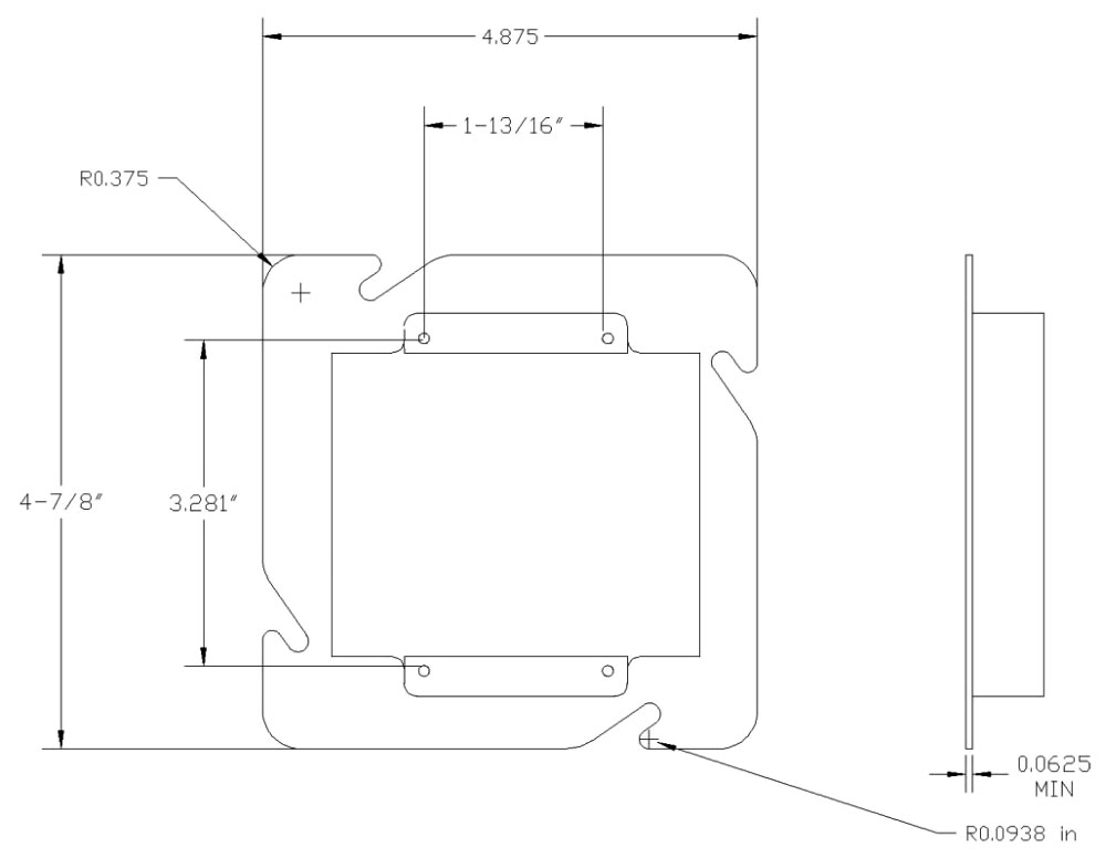 11376, Square Box Cover