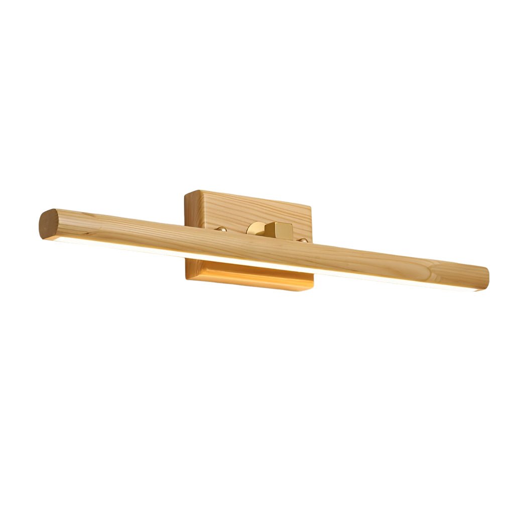 [Open-Box] 15''/23''/35'' Bathroom Vanity Light with Rotatable Wood LED Fixture