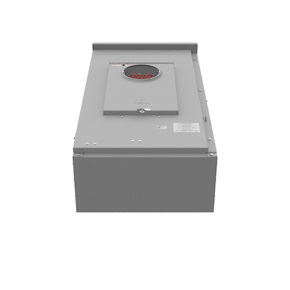 13 Terminal Ringless Large Closing Plate Test Switch Prewired 21in-41in-10in Painted Steel Single Front Lift Off Cover Hasp Configuration Z11 Long Island Lighting Company