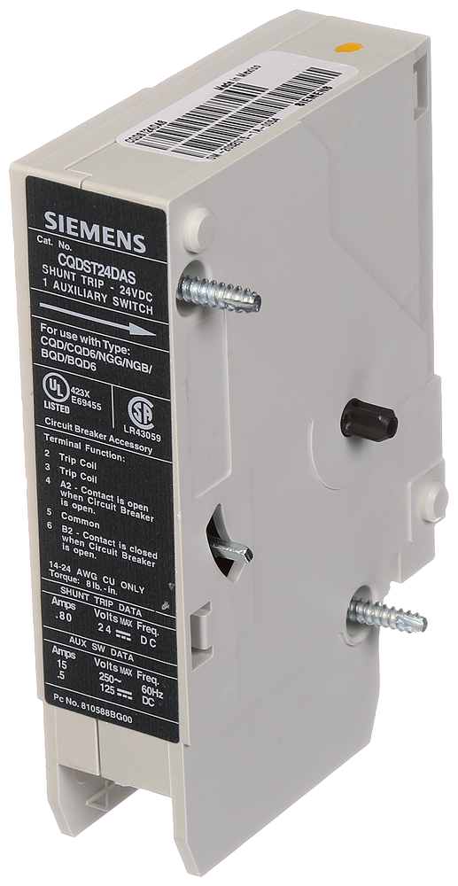 BREAKER CQD 24VDC ST/AUX SW