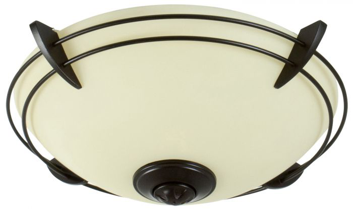 2 Light Bowl Fan Light Kit - LK207-OB-LED