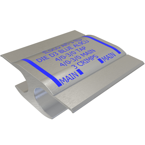 Aluminum Compression Tap, Main Range 4/0-3/0, Tap Range 4/0-3/0, Tin Plated, UL