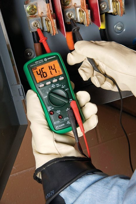 6,000-Count Digital Multimeter, 1000V, 8A (DM-210A)