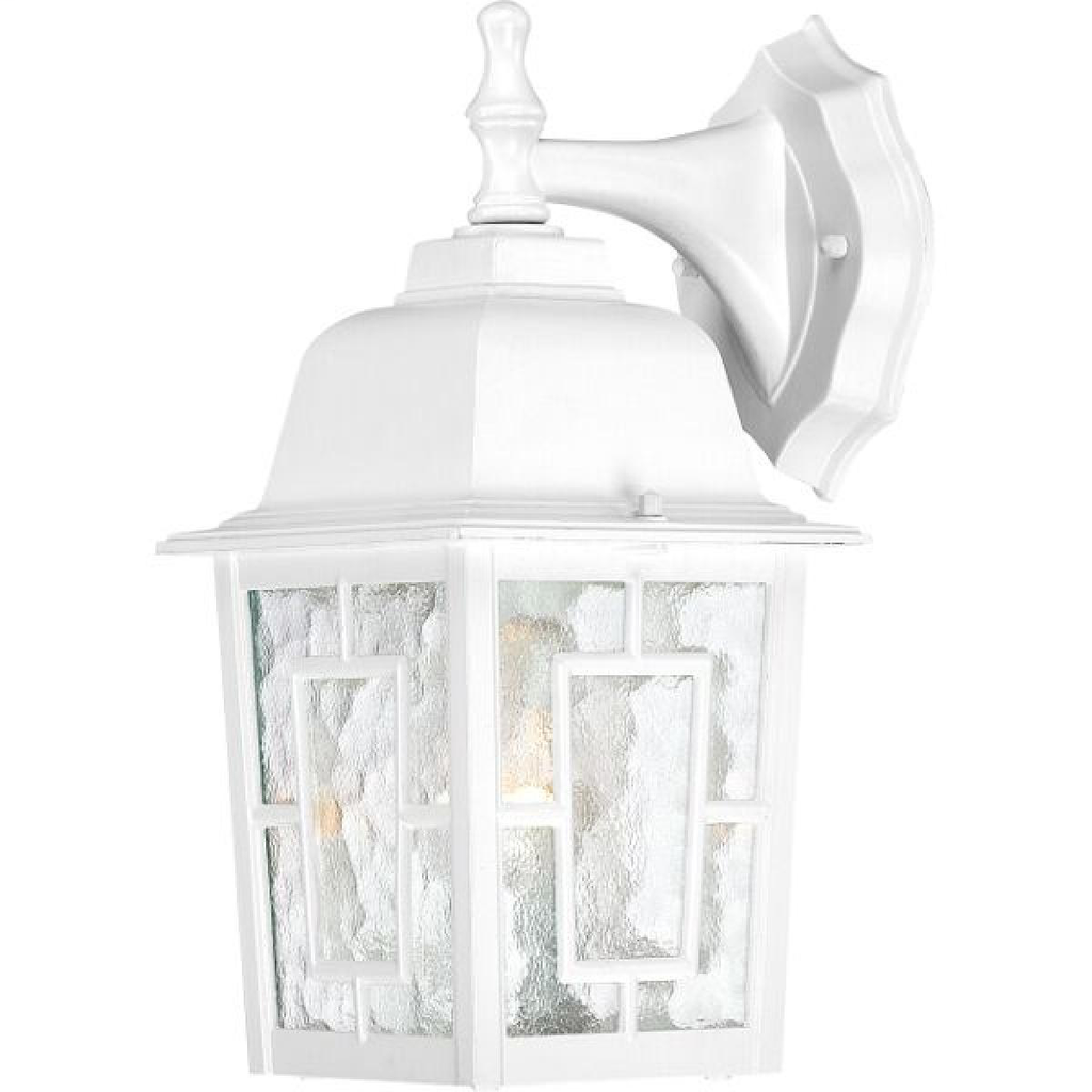 Banyan - 1 Light - 12" Outdoor Wall with Clear Water Glass, Color retail packaging