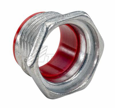 3-1/2" Rigid Zinc Conduit Nipples With Insulated Throat