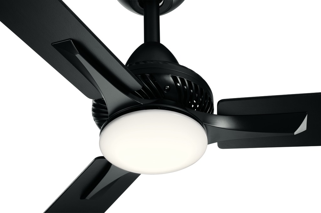 52" Kosmus LED Fan in Satin Black