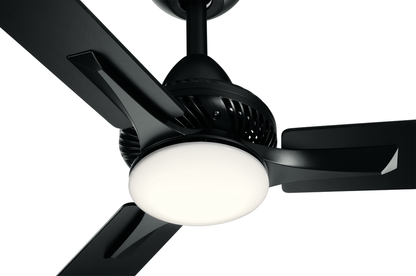 52" Kosmus LED Fan in Satin Black