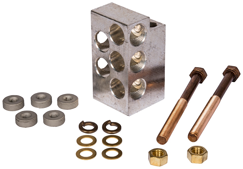 BRKR PD AL BODY LUG 5W 600KCMIL