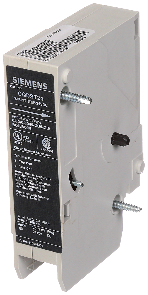 BREAKER CQD 24VDC SHUNT TRP