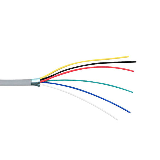 18/6SHP 6 Cond/7 Str BC, LS-PVC, AL Mylar, Drain
