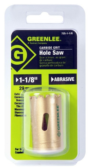 1-1/8" Carbide Grit Hole Saw