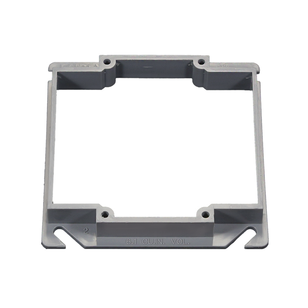 2-Gang 1/2 in. Rise EZ BOX Electrical Box Cover Riser
