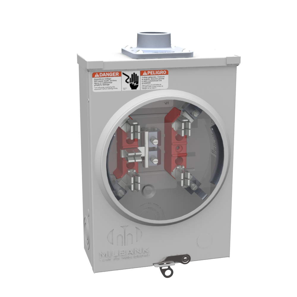 5 Terminal Ringless 1.25 In Hub Horn Bypass 7-8 In Barrel Lock Ground With Bracket Provision Public Service Electric Gas New Jersey