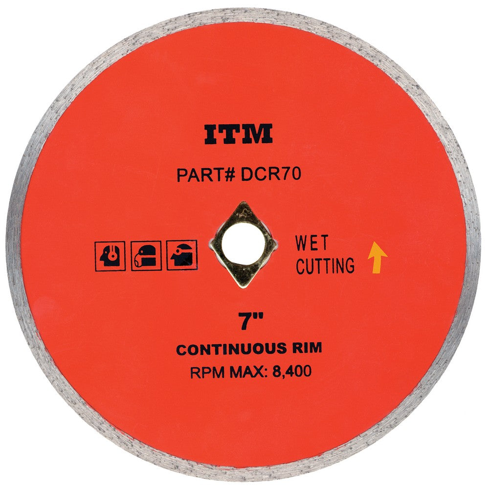8" CONTINUOUS RIM DIAMOND BLADE