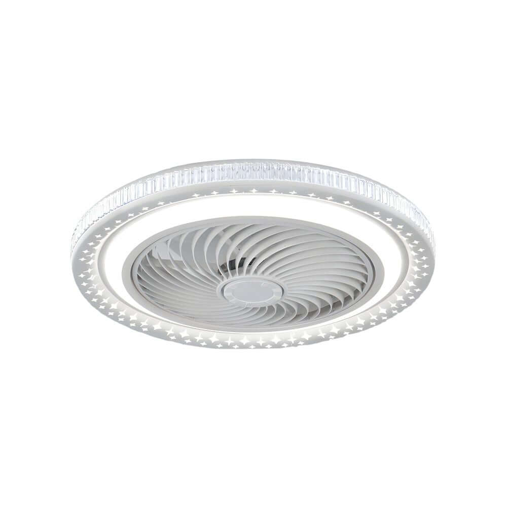 [Open-Box]19.7" Bladeless Ceiling Fan with LED Light and Remote