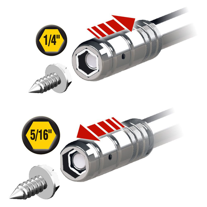2-in-1 Nut Driver, Hex Head Slide Drive™, 6-Inch