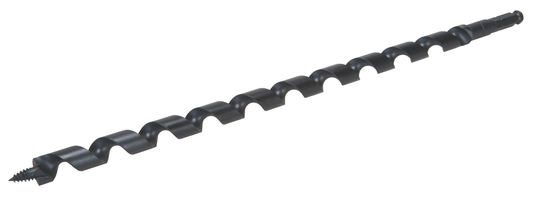 9/16" X 18" Nail Eater® Extreme Black Utility Auger Bits