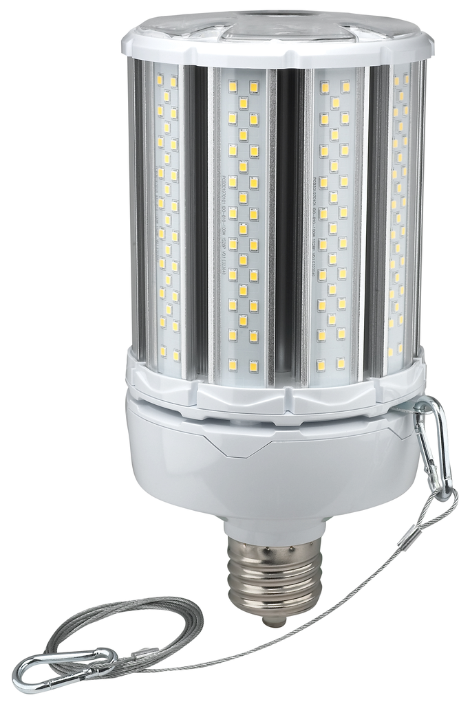 100 Watt LED HID Replacement; 4000K; Mogul extended base; Type B Ballast Bypass;100-277 Volt