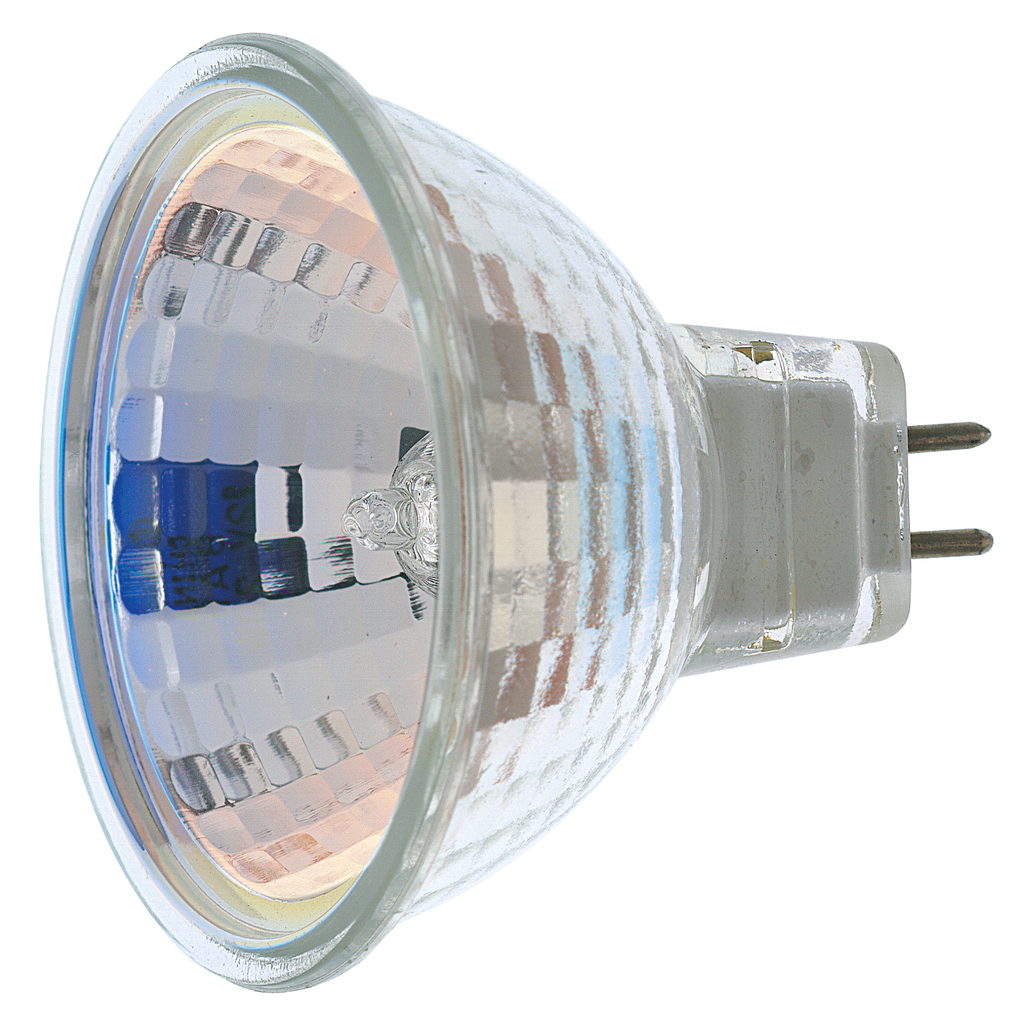 50 Watt; Halogen; MR16; EXZ; 2000 Average rated hours; Miniature 2 Pin Round base; 12 Volt