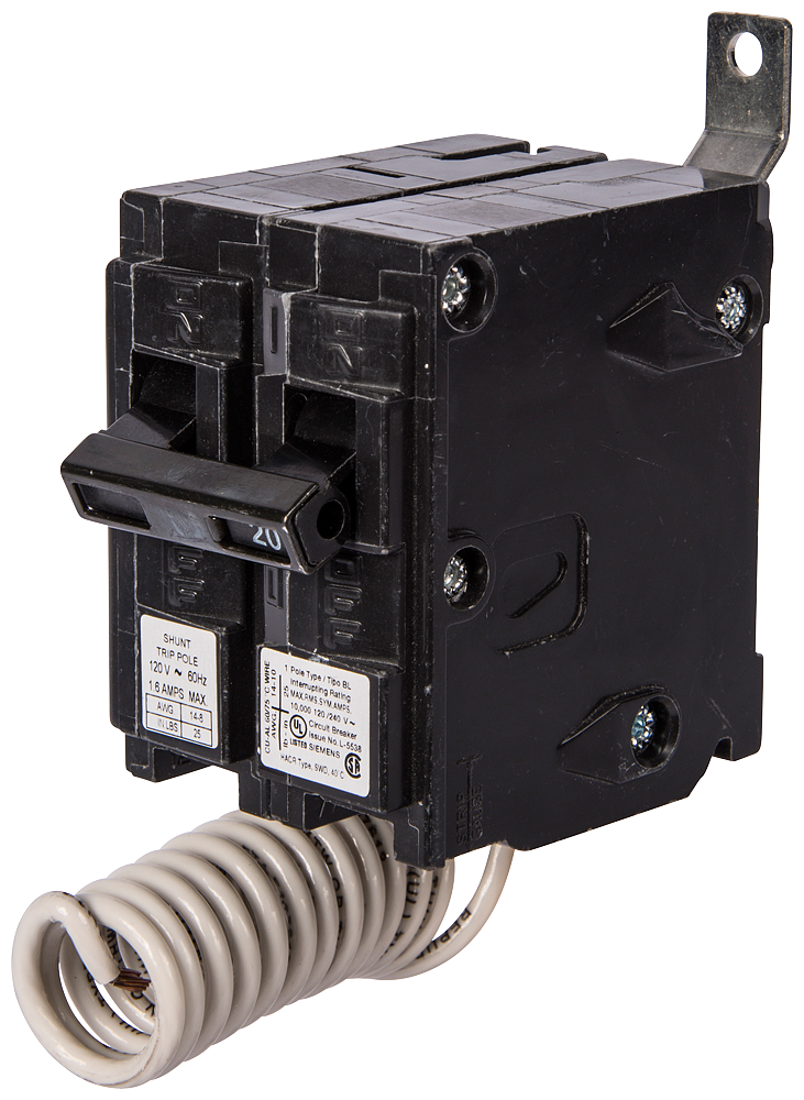 BREAKER 35A 1P 120V 10K BL 120V SHUNT