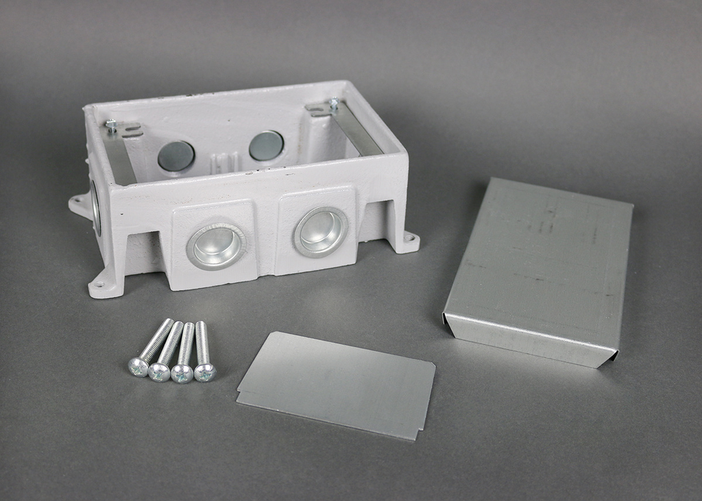 880CS2-NA - Omnibox Series Cast-Iron Floor Box