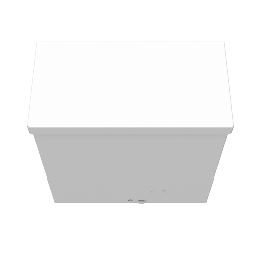 8x4X8 Screw Cover Type 3R UL Listed Steel No Knockouts ANSI 61 Gray Quad D Knockout For Lock Emboss Mounting Holes In Back