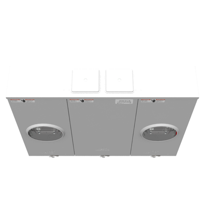 5 Terminal Ringless 2 Large Closing Plates Lever Bypass 2 Position Long Island Lighting Company