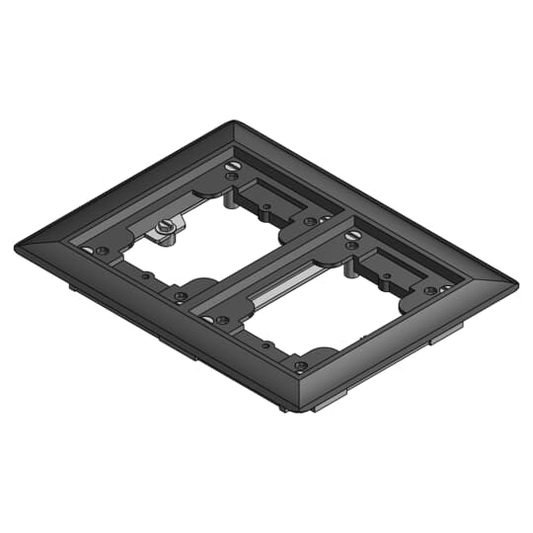 642P BLK CARPET FLANGE