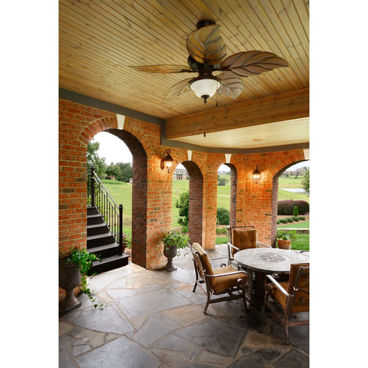 AirPro 52" 5-Blade Antique Bronze Indoor/outdoor ceiling fan