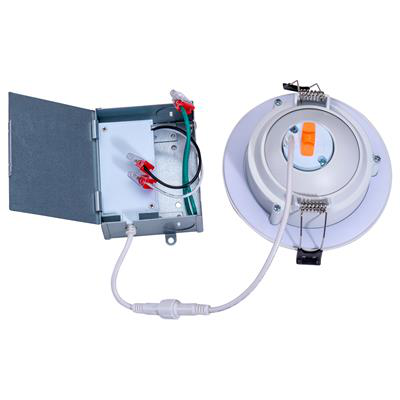 4" Gimbal CCT Selectable LED Slim Fit Recessed Downlight, 9W