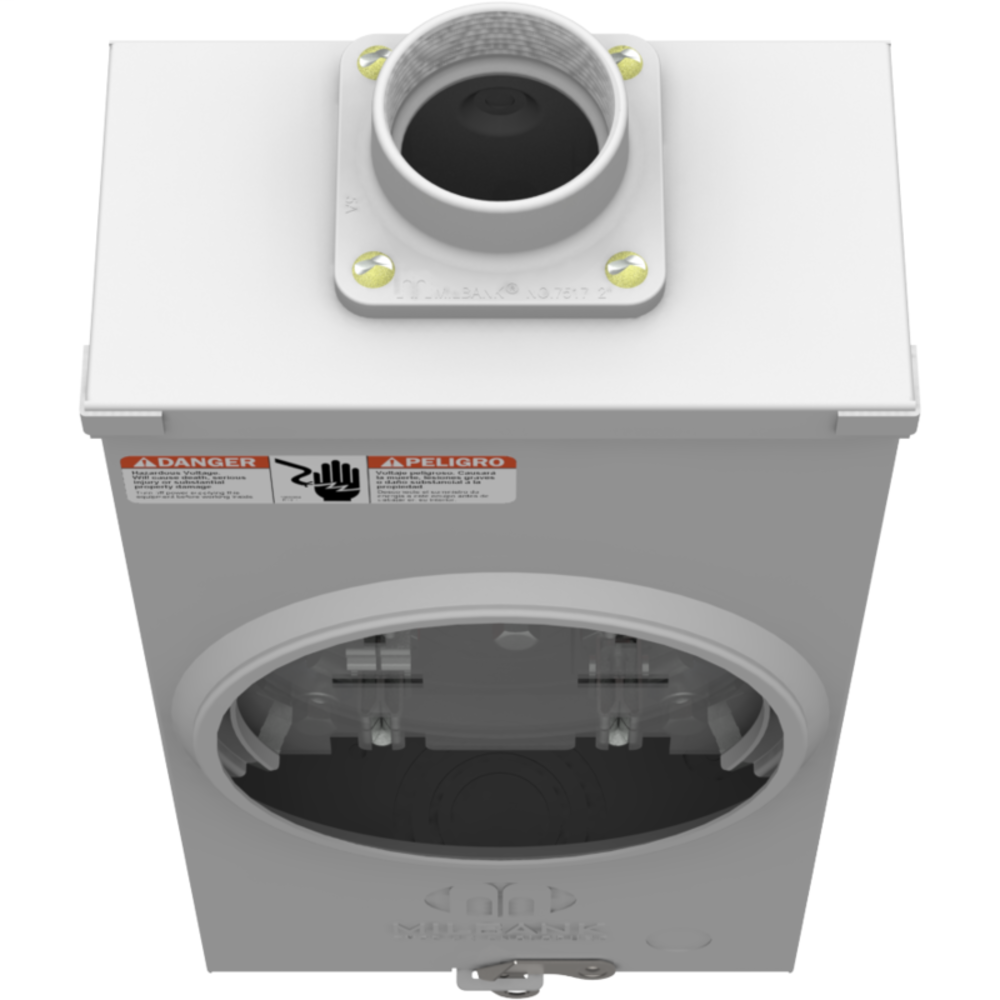 5 Terminal Ringless 2 In Hub Horn Bypass 7-8 In Barrel Lock Ground With Bracket Provision