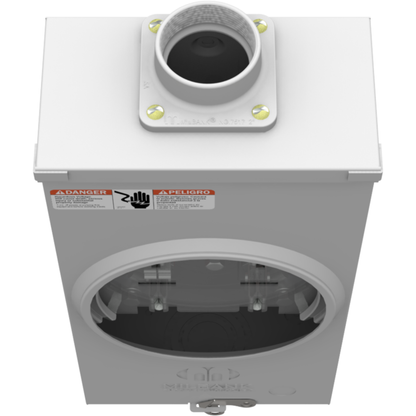 5 Terminal Ringless 2 In Hub Horn Bypass 7-8 In Barrel Lock Ground With Bracket Provision