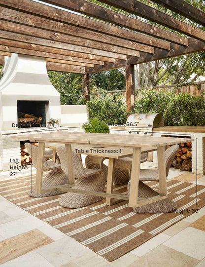 Tika Indoor / Outdoor Dining Table