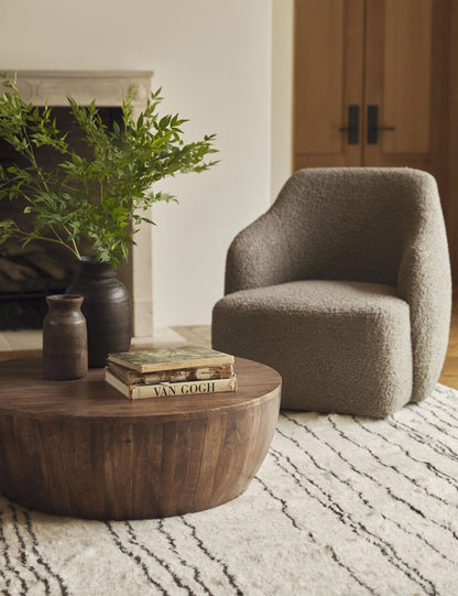 Jacob Round Coffee Table by Arteriors