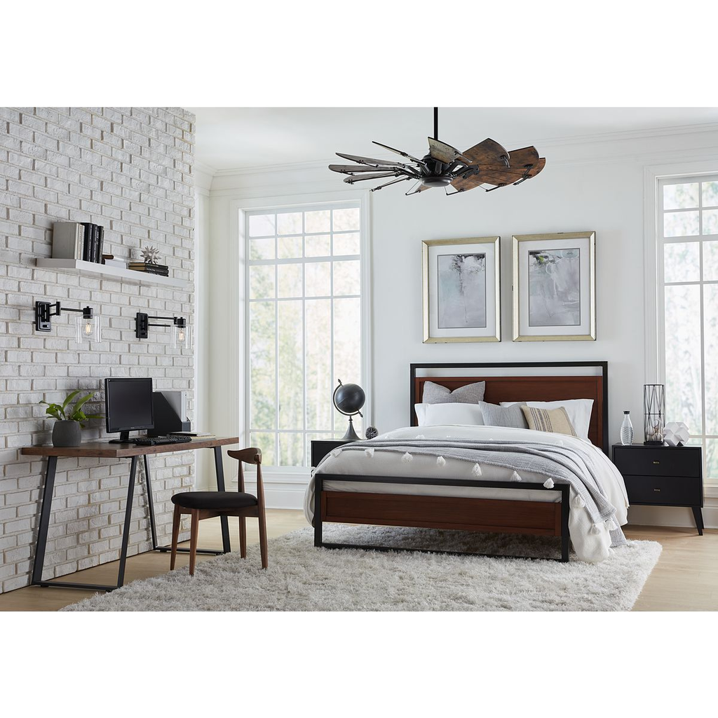 52-inch architectural bronze windmill ceiling fan