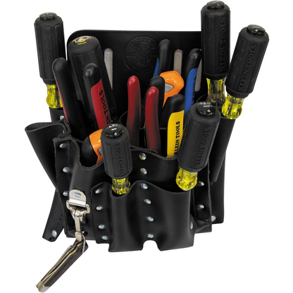 10 Pocket Tool Pouch Knife Snap