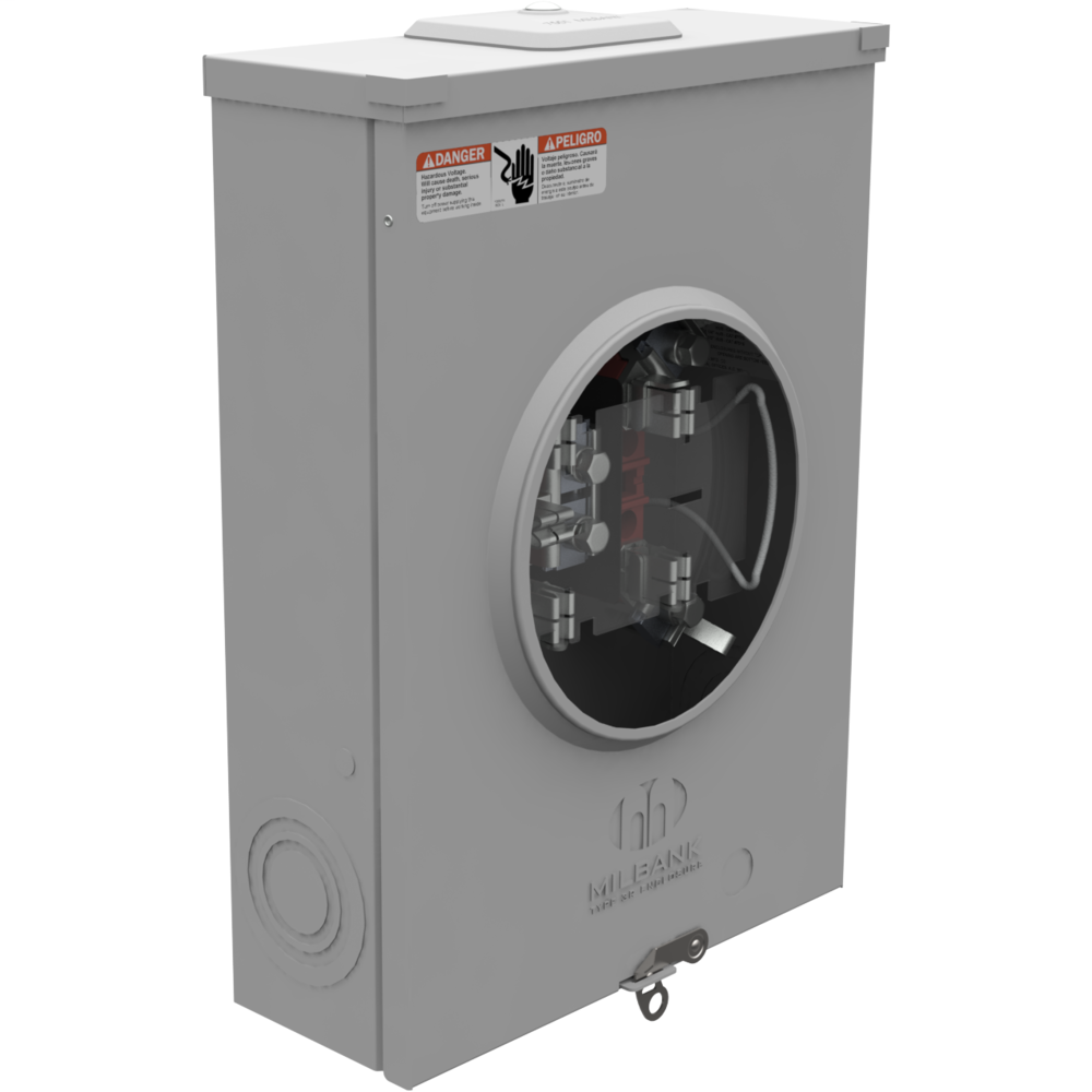 5 Term Ringless Small Closing Plate Horn Bypass 7-8" Barrel Lock Grnd w/Bket Prov 200 Amp
