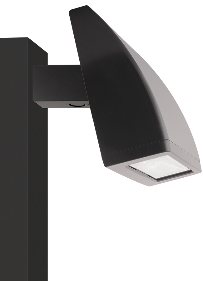 AREA LIGHT 104W COOL LED 4 X 26W 480V BRONZE