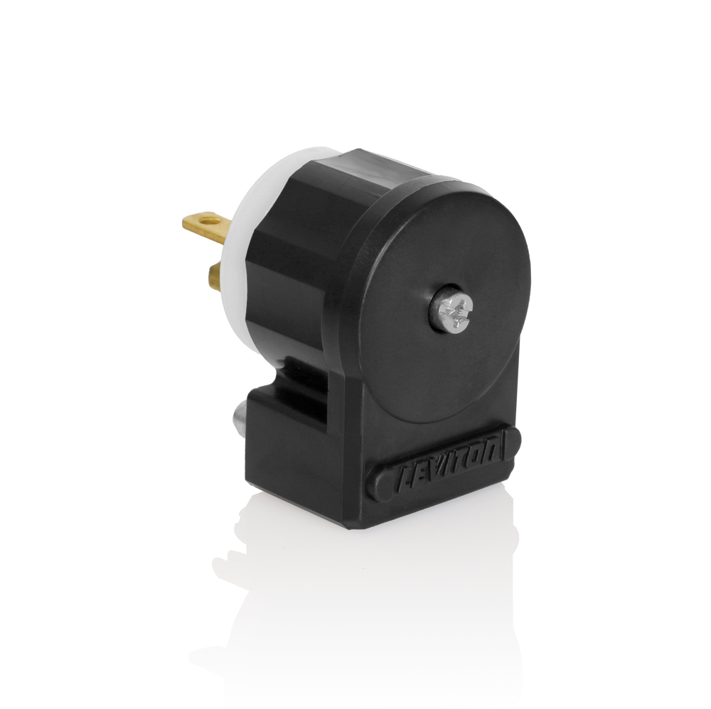 15 Amp, 250 Volt, Straight Blade Plug, Industrial Grade