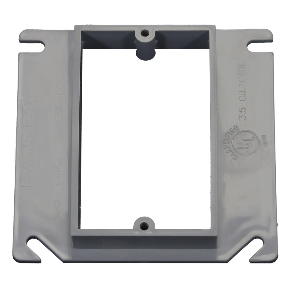 1-Gang 1/2 in. Rise EZ BOX Electrical Box Cover Riser