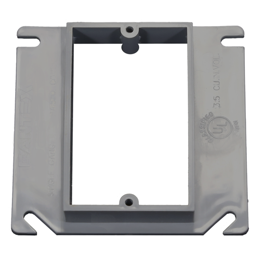 1-Gang 1/2 in. Rise EZ BOX Electrical Box Cover Riser