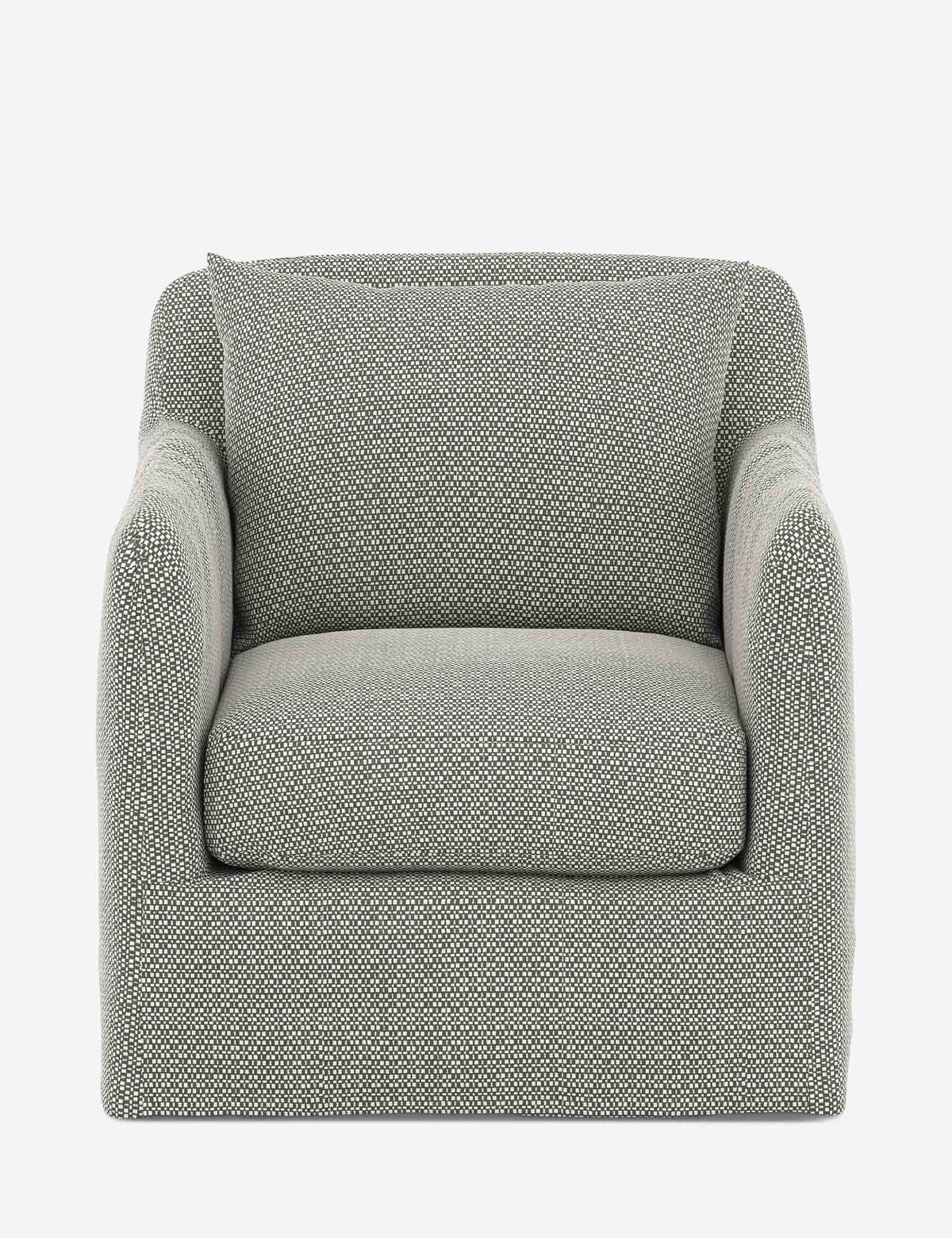 Orlena Outdoor Swivel Chair