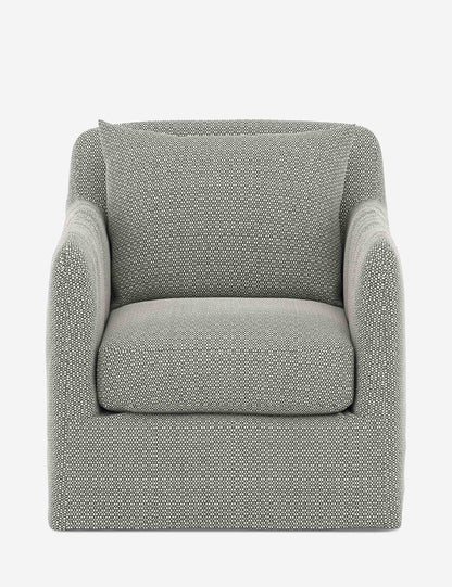 Orlena Outdoor Swivel Chair