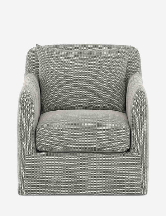 Orlena Outdoor Swivel Chair