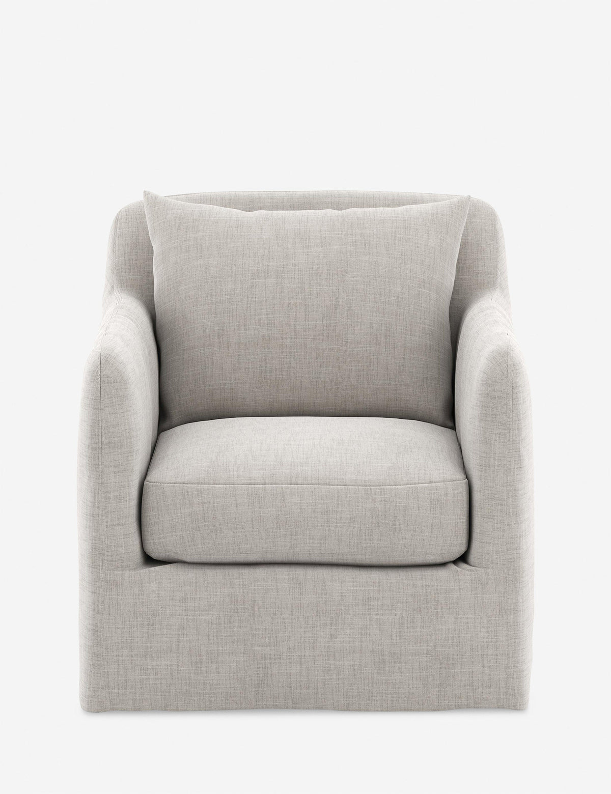 Orlena Outdoor Swivel Chair