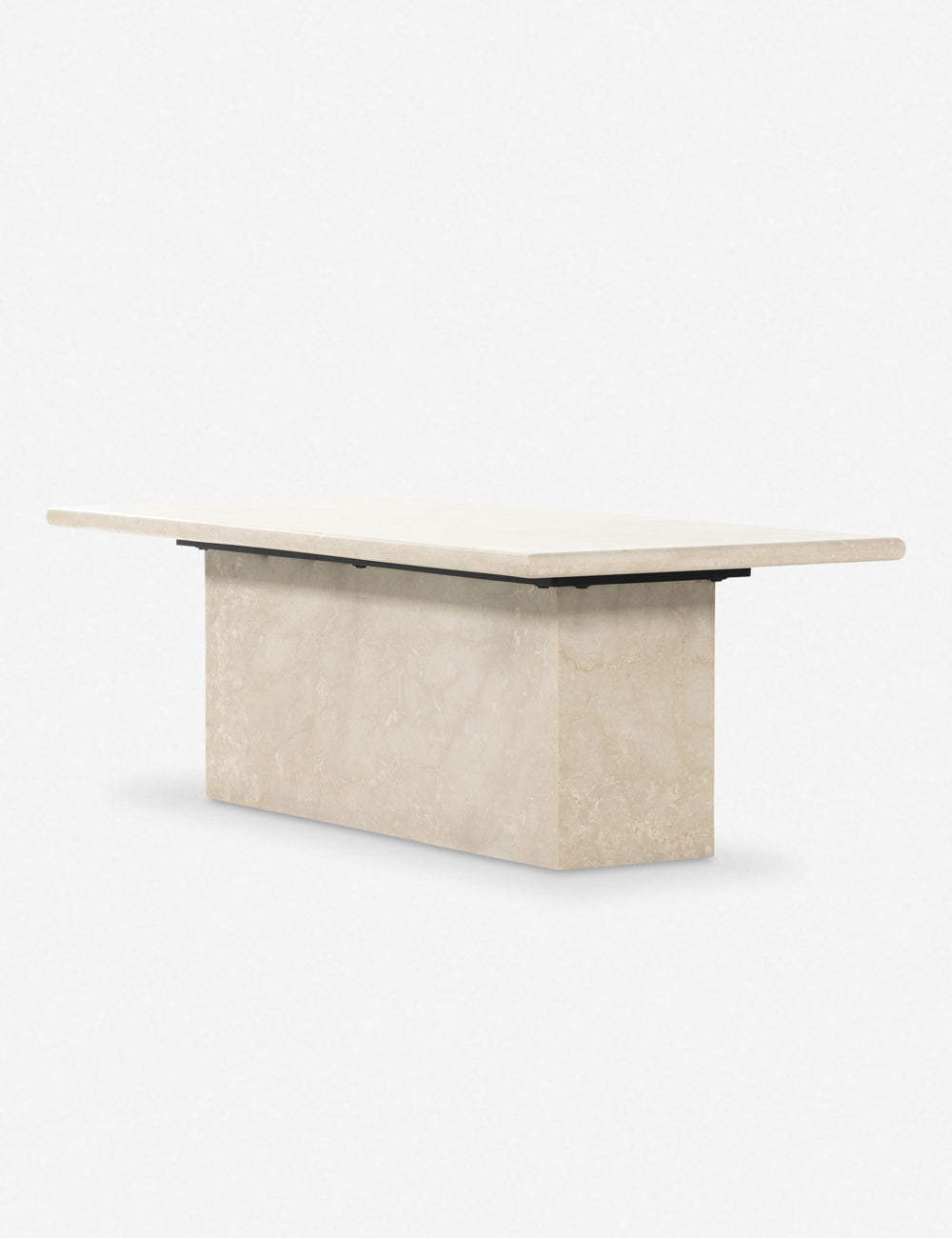 Open Box: Leonel Coffee Table, Cream Marble
