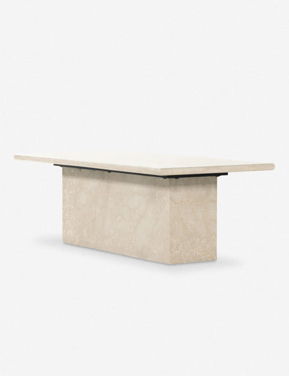 Open Box: Leonel Coffee Table, Cream Marble