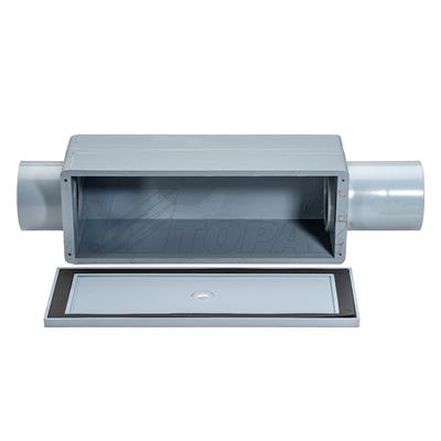 3-1/2" Schedule 40 PVC C Type Conduit Bodies with Junction Boxes
