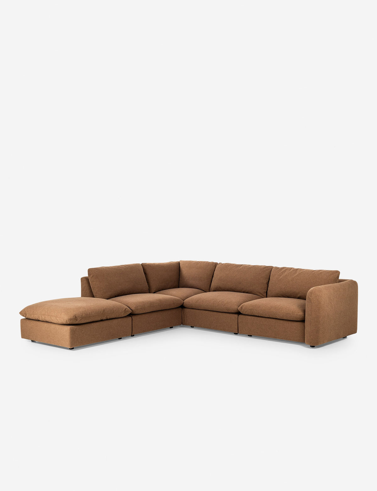 Verbena 4-Piece Sectional Sofa With Ottoman